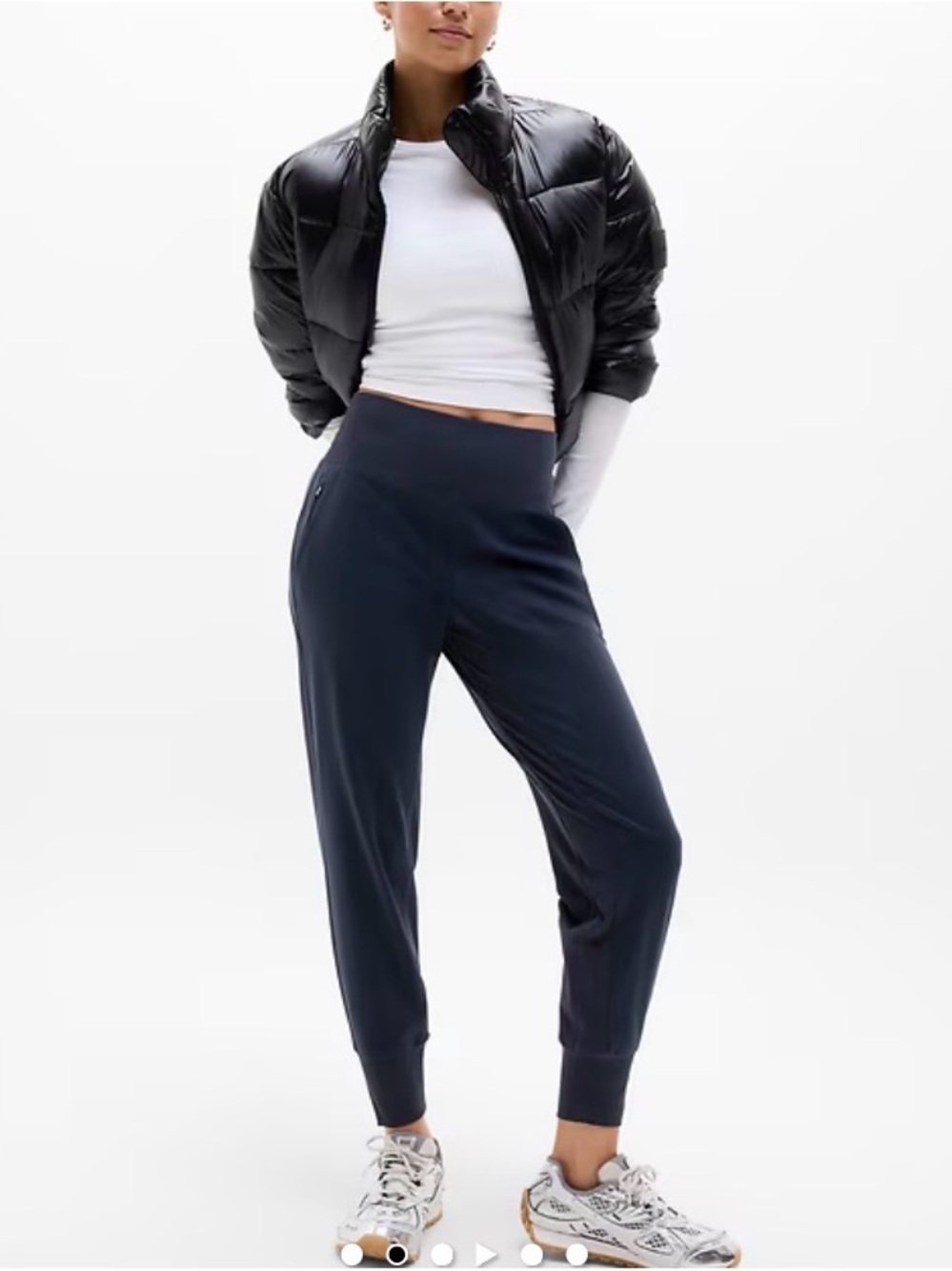 Athleta Navy Blue Venice Joggers - M